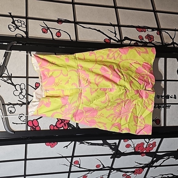 Trina Turk Floral Strapless Dress Size 8‎ - Picture 8 of 8